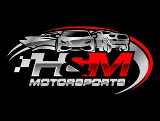 H&M Motorsports logo design by jaize