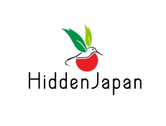Hidden Japan logo design by Marianne