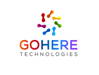 GOHERE Technologies logo design by megalogos