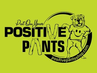 Positive Pants logo design by veron