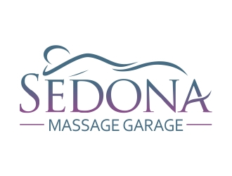 Sedona Massage Garage.....Your One Stop Body Shop logo design by ruki