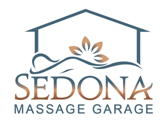 Sedona Massage Garage.....Your One Stop Body Shop logo design by Roma