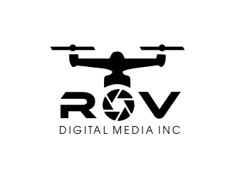 ROV Digital Media Inc or ROV logo design by JessicaLopes