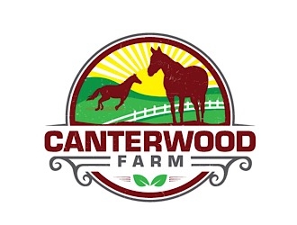 Canterwood Farm logo design by logoguy