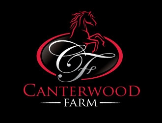 Canterwood Farm logo design by REDCROW
