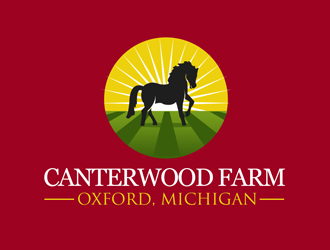 Canterwood Farm logo design by kunejo