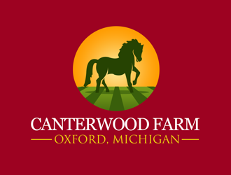 Canterwood Farm logo design by kunejo