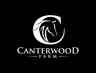 Canterwood Farm logo design by MarkindDesign