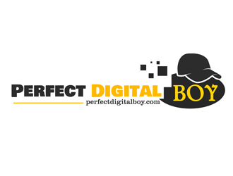 Perfect Digital Boy logo design by Arrs