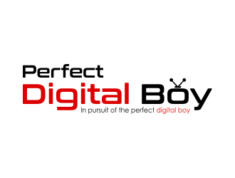 Perfect Digital Boy logo design by done