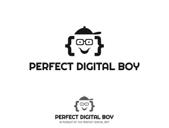 Perfect Digital Boy logo design by BaneVujkov