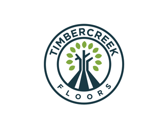 Timbercreek Floors logo design by logolady