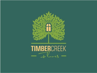 Timbercreek Floors logo design by mmyousuf