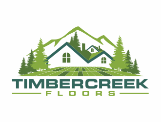 Timbercreek Floors logo design by mutafailan