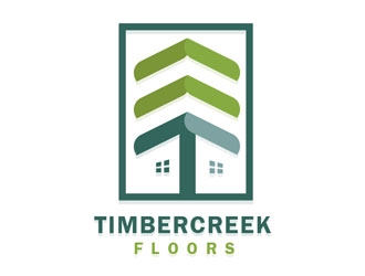 Timbercreek Floors logo design by LogoInvent