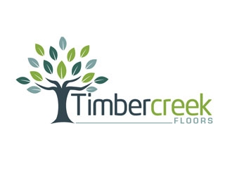 Timbercreek Floors logo design by LogoInvent