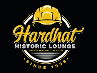 Hardhat Historic Lounge logo design by Eliben