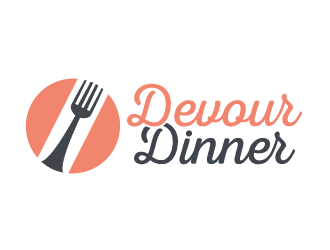 Devour Dinner logo design by akilis13