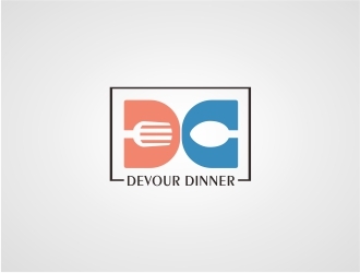 Devour Dinner logo design by micky48
