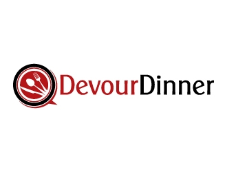 Devour Dinner logo design by jaize