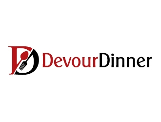 Devour Dinner logo design by jaize