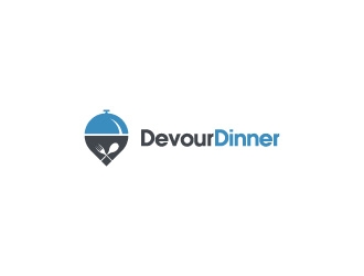 Devour Dinner logo design by Alphaceph