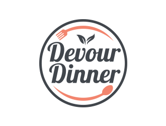Devour Dinner logo design by keylogo