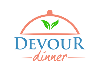 Devour Dinner logo design by keylogo