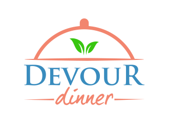 Devour Dinner logo design by keylogo