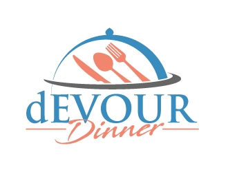 Devour Dinner logo design by jaize
