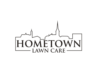 Hometown Lawn Care logo design by andayani*