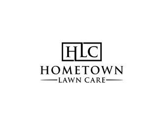 Hometown Lawn Care logo design by johana