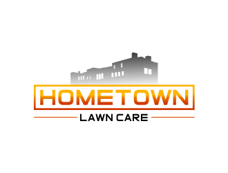 Hometown Lawn Care logo design by WooW