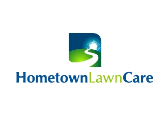 Hometown Lawn Care logo design by Marianne