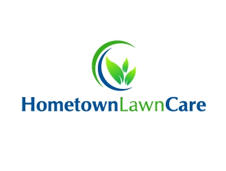 Hometown Lawn Care logo design by Marianne