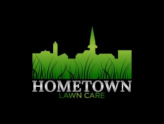 Hometown Lawn Care logo design by fastsev