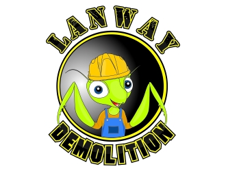 Lanway Demolition logo design by syukrontinoyo