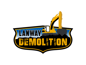 Lanway Demolition logo design by Kruger