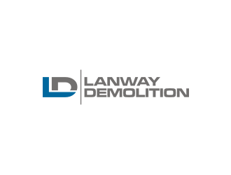 Lanway Demolition logo design by rief