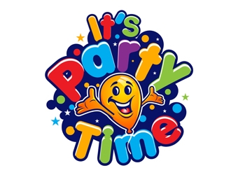 It’s Party Time logo design by DreamLogoDesign
