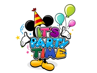It’s Party Time logo design by DreamLogoDesign