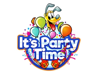 It’s Party Time logo design by DreamLogoDesign