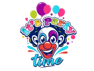 It’s Party Time logo design by DreamLogoDesign