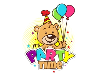 It’s Party Time logo design by DreamLogoDesign