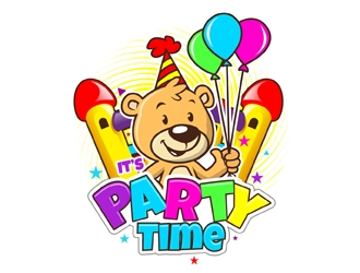 It’s Party Time logo design by DreamLogoDesign