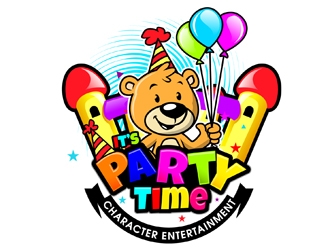 It’s Party Time logo design by DreamLogoDesign