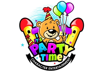 It’s Party Time logo design by DreamLogoDesign