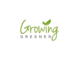 Growing Greener logo design by narnia