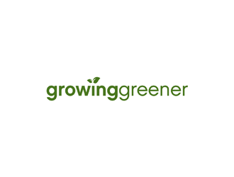 Growing Greener logo design by ndaru