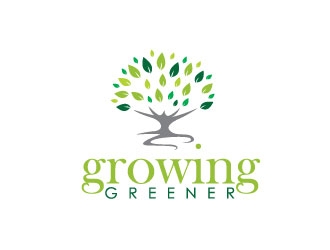 Growing Greener logo design by bezalel